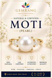 Natural Pearl (Moti): Meaning, Benefits, Price, How to Identify an Original Pearl & Buying Guide (2026)