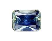 Bi-Color Sapphire Pitambari Gemstone