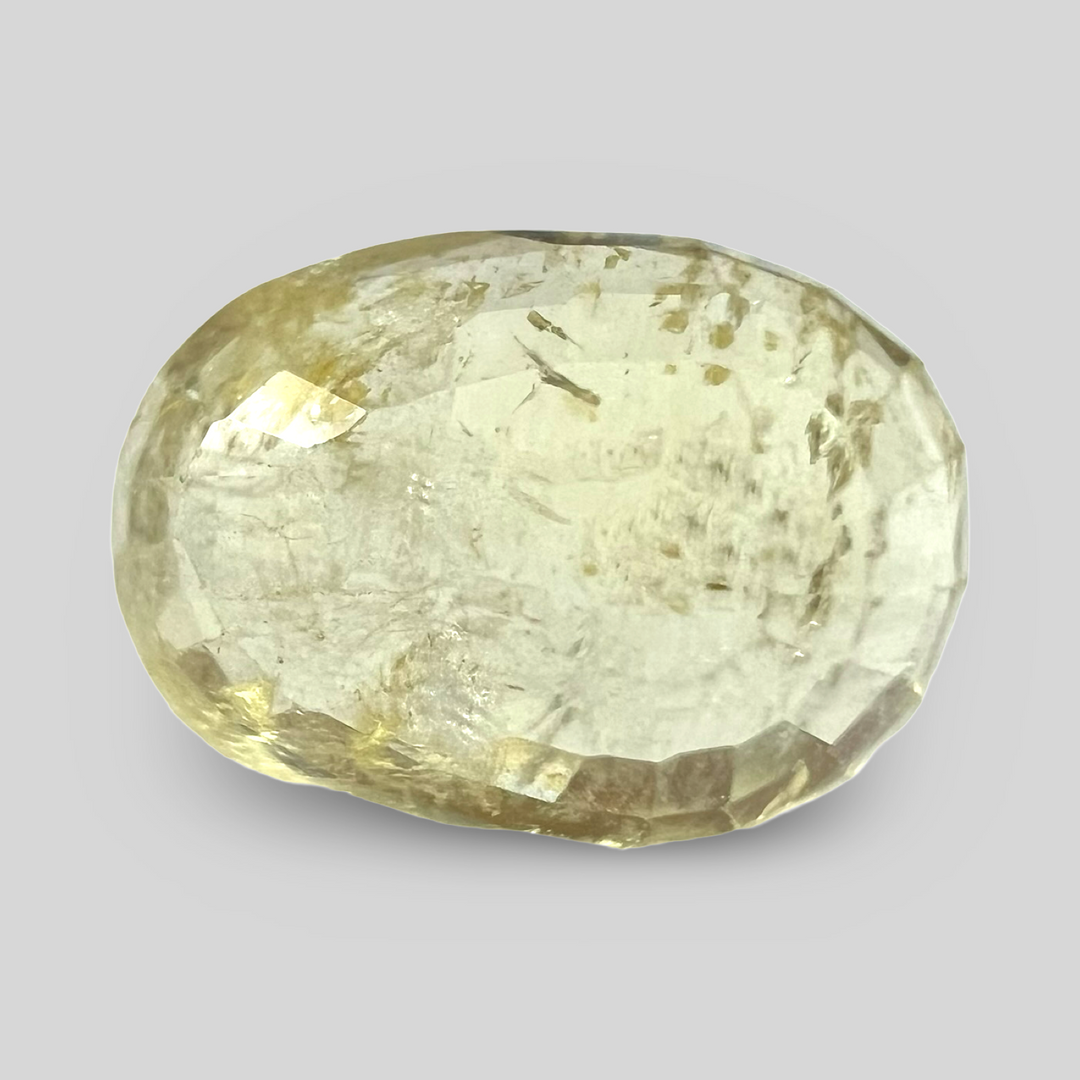 Natural Yellow Sapphire (Pukhraj) 4.25cts (54/637