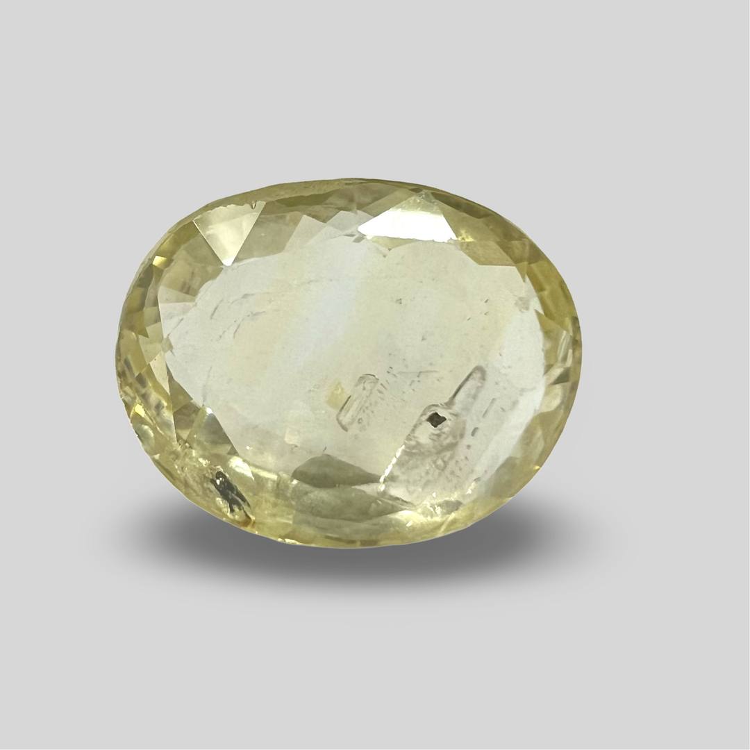 Natural Yellow Sapphire (Pukhraj) 4.40cts (18/212