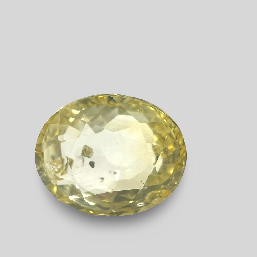 Natural Yellow Sapphire (Pukhraj) 5.90cts (27/319)