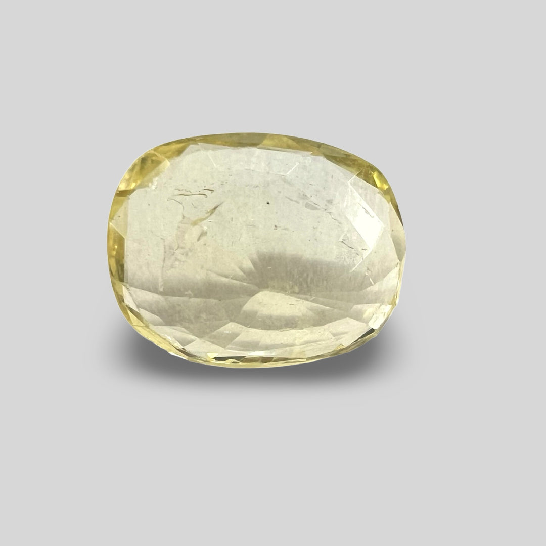 Natural Yellow Sapphire (Pukhraj) 4.03cts (9/99