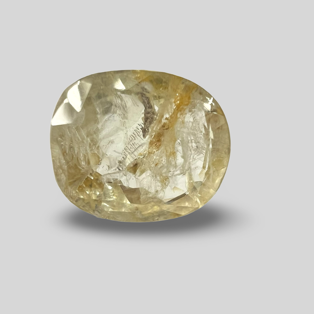 Natural Yellow Sapphire (Pukhraj) 6.59cts (53/631