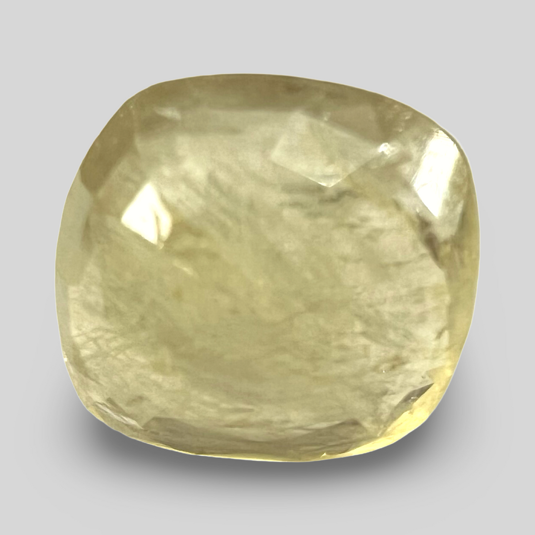 Natural Yellow Sapphire (Pukhraj) 7.64cts (62/737)