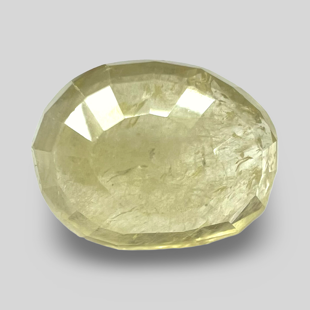 Natural Yellow Sapphire (Pukhraj) 7.72cts (62/744)