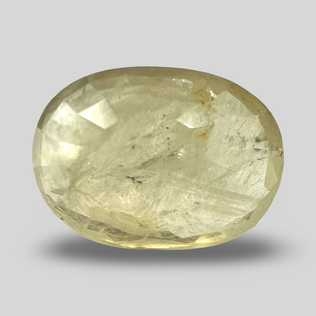 Natural Yellow Sapphire (Pukhraj) 7.68cts (62/745)