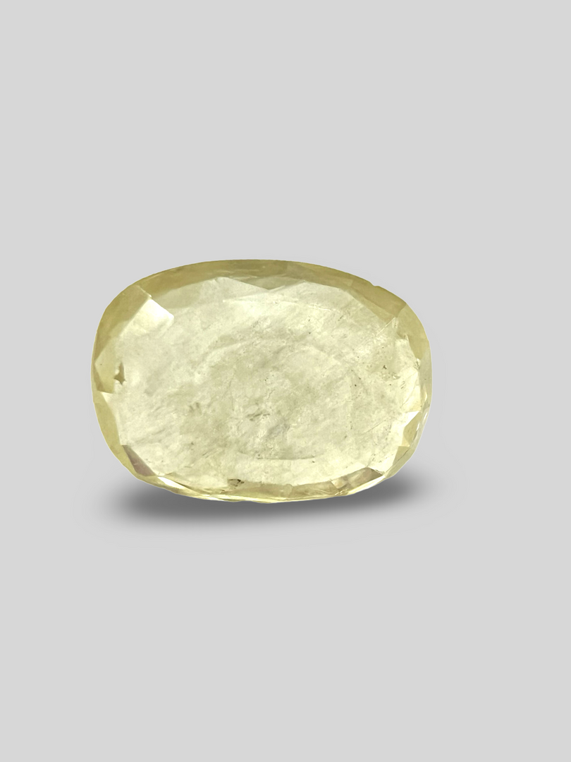 Natural Yellow Sapphire (Pukhraj) 4.97cts (55/655)