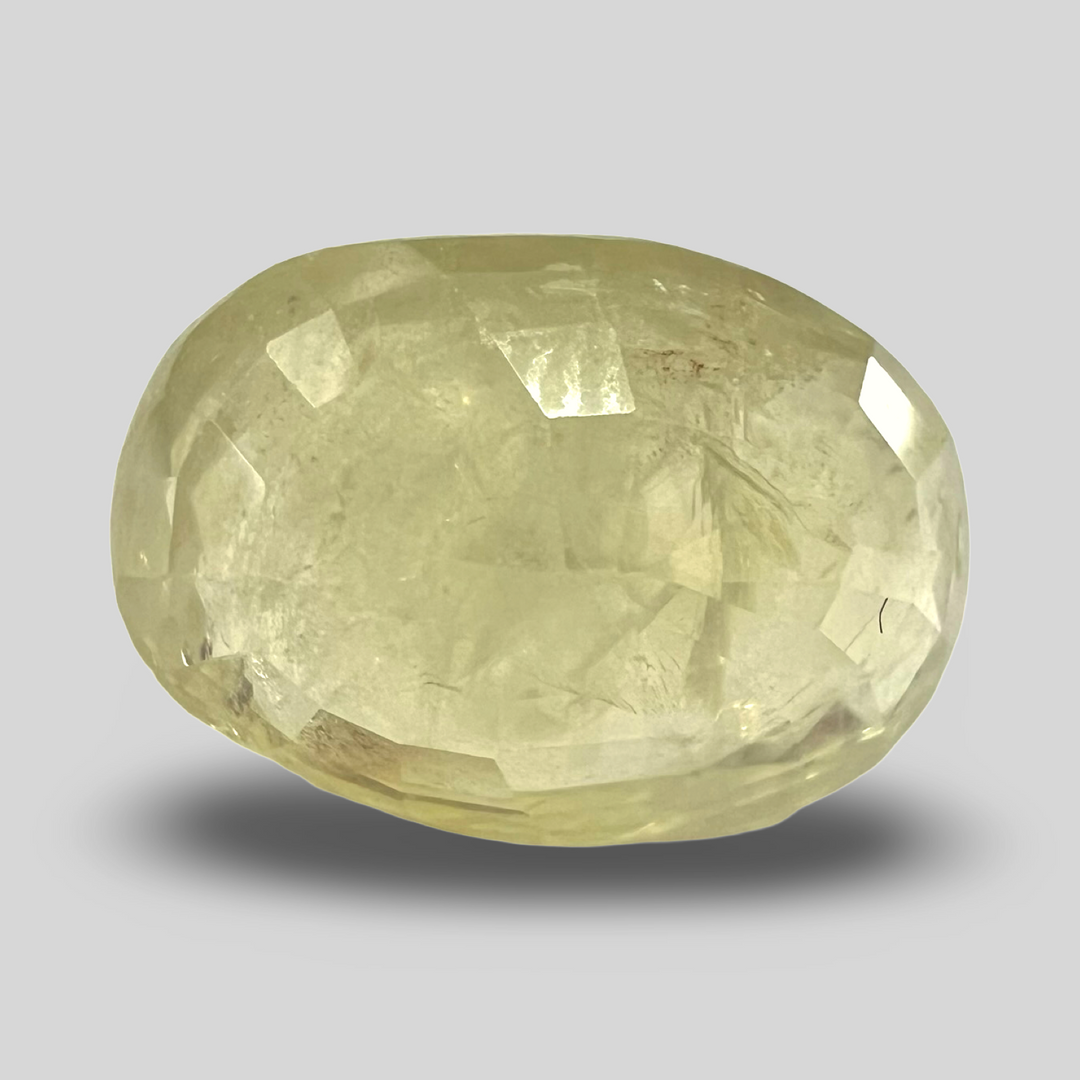 Natural Yellow Sapphire (Pukhraj)  8.79cts (63/760
