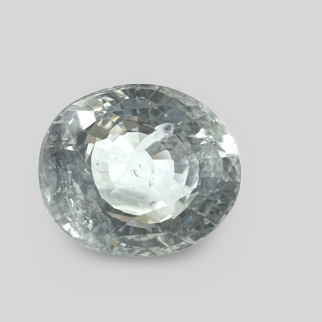 White sapphire (Pukhraj) 6.63cts  (35/417)