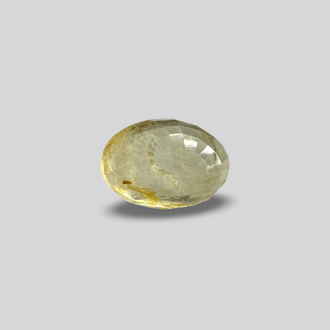 Original Yellow Sapphire Gemstone India Natural Pukhraj