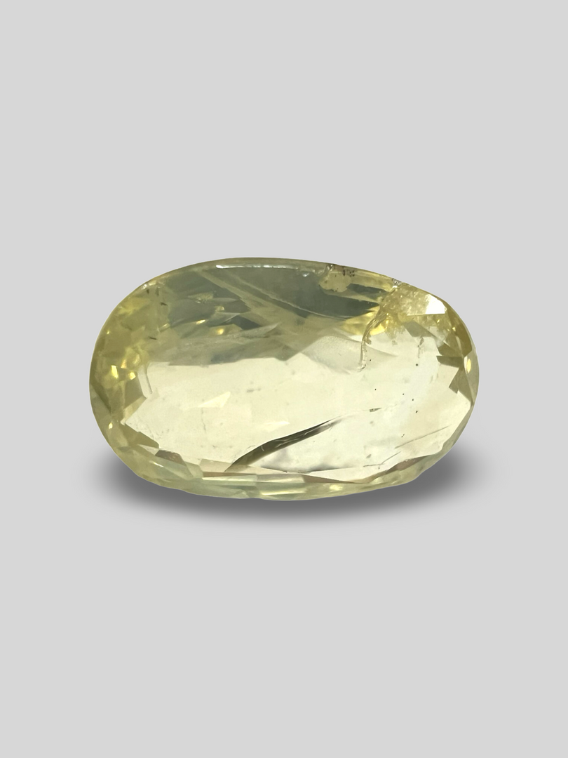 Natural Yellow Sapphire (Pukhraj) 4.42cts (55/658