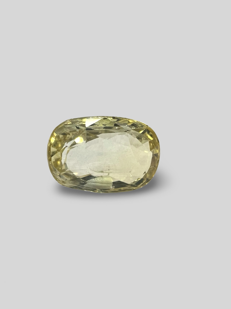 Natural Yellow Sapphire (Pukhraj) 4.03cts (9/108