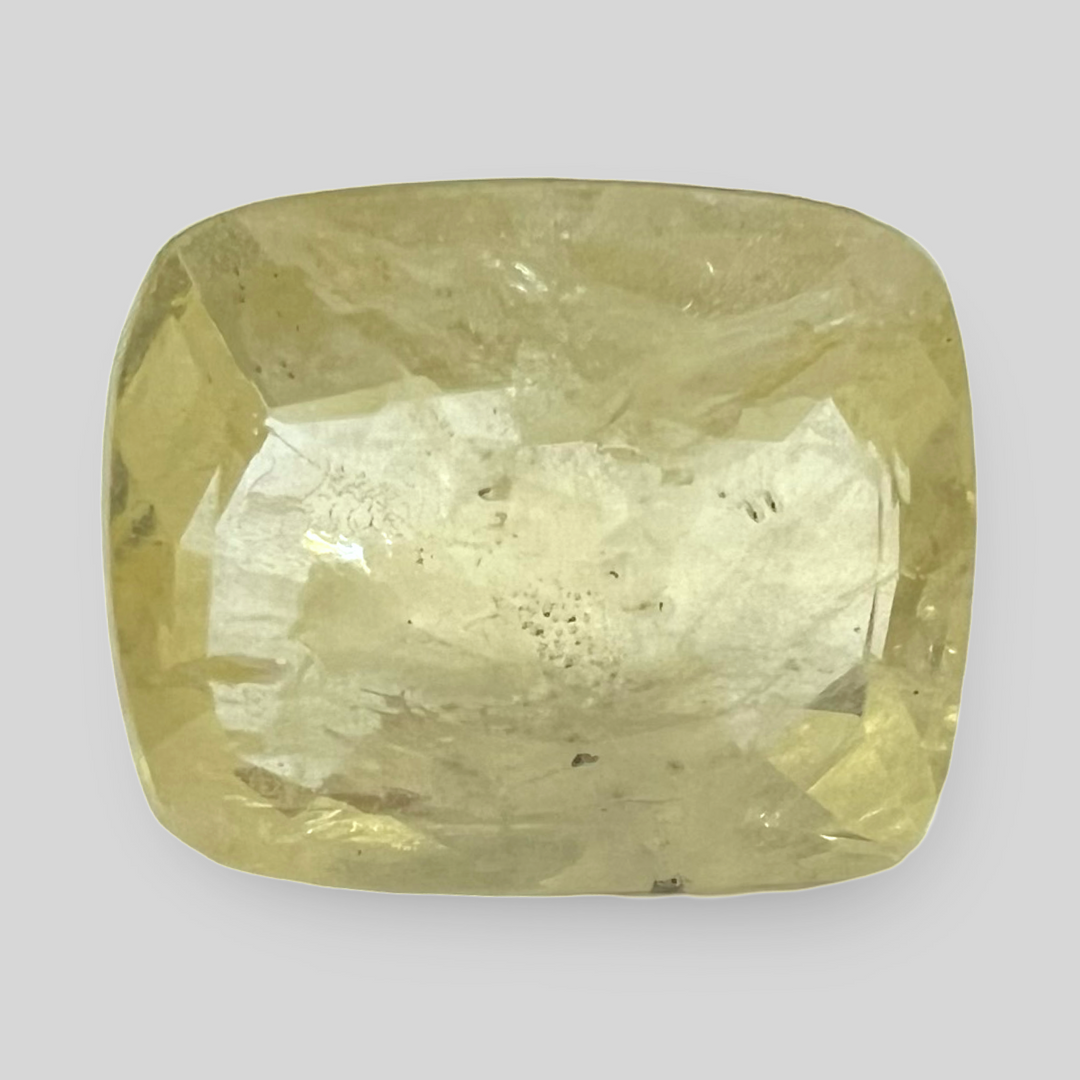 Natural Yellow Sapphire (Pukhraj) 7.3cts (62/743)