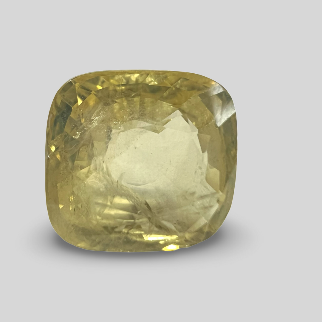 Natural Yellow Sapphire (Pukhraj) 9.16cts (52/617