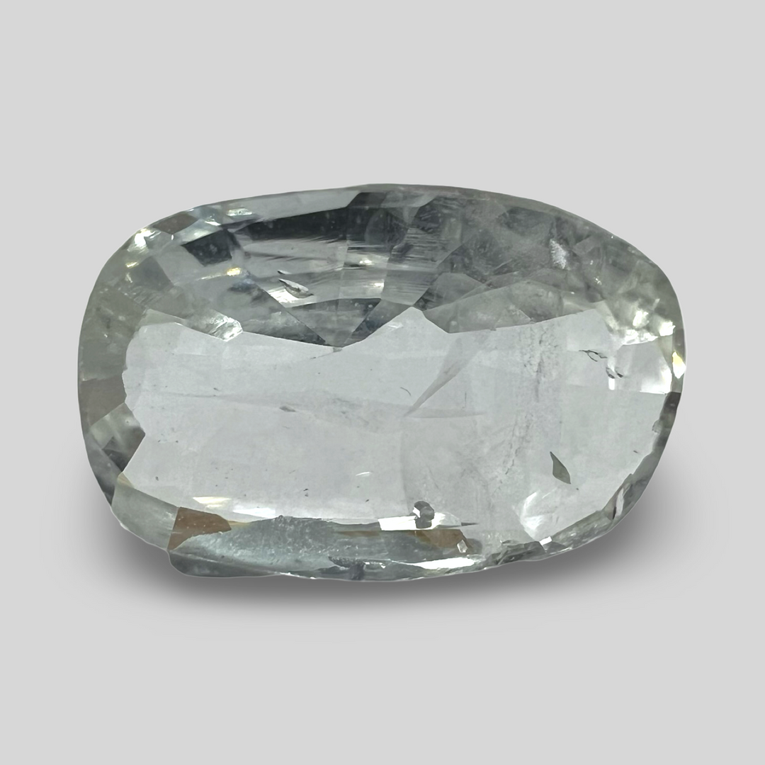 White sapphire  (Pukhraj) 3.66cts (54/642)