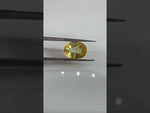 Load and play video in Gallery viewer, Natural Yellow Sapphire (Pukhraj) 6.58cts (35/412)